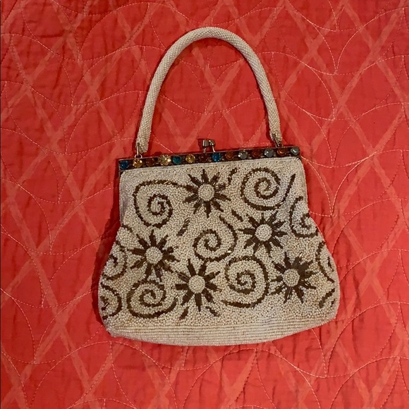 Handbags - Vintage Beaded Evening Bag